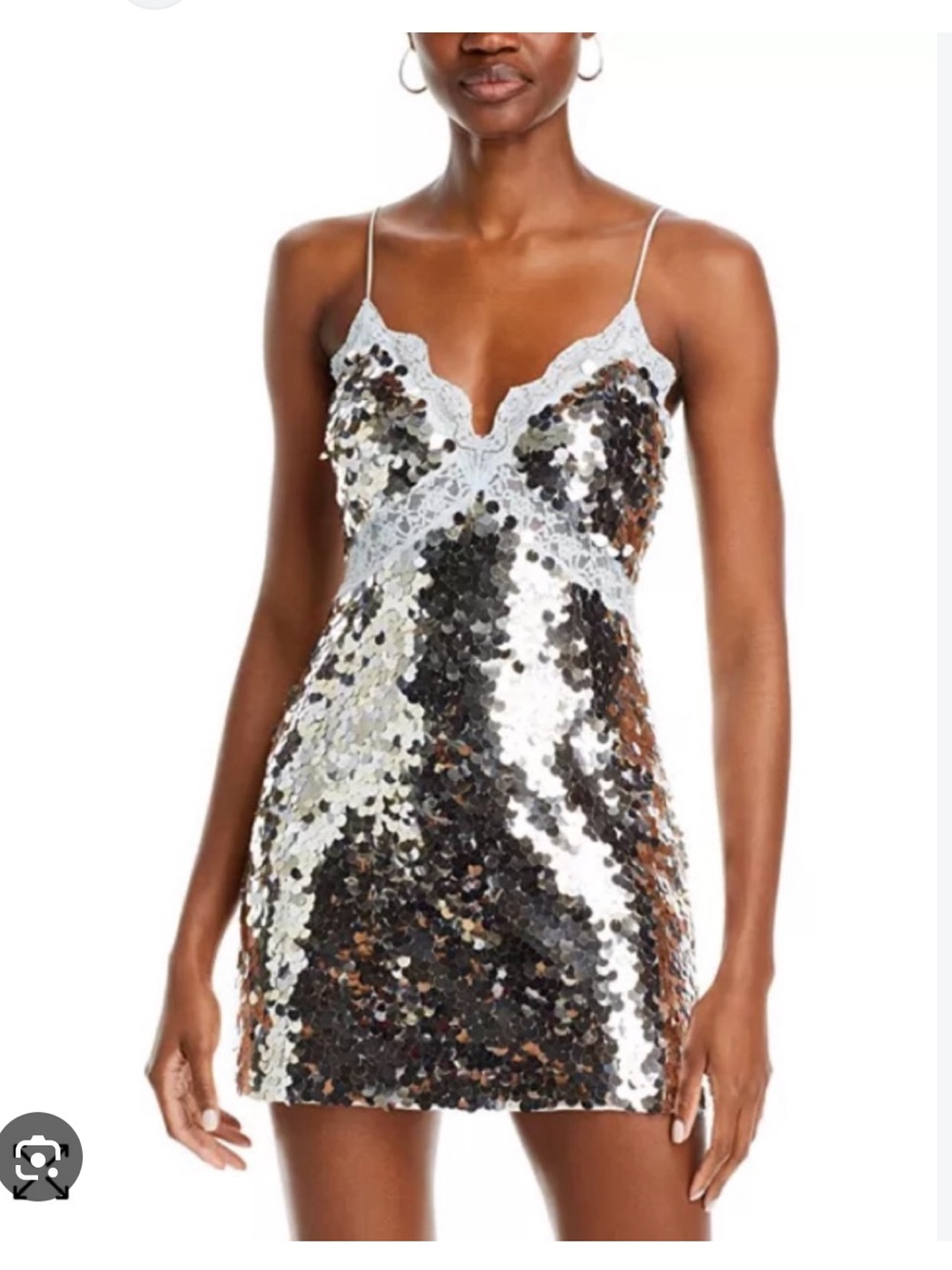 NWT Finta Sequin Mini Dress 00